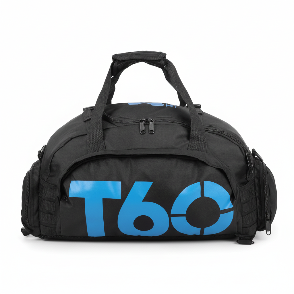 T60 Waterproof Gym Sports Bag - Enhanced Quality